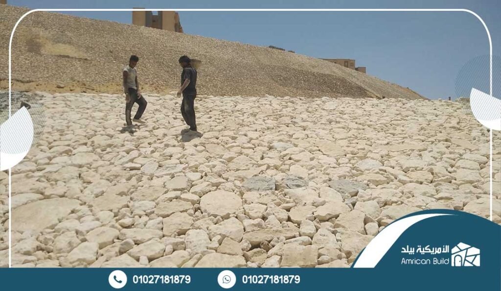 مميزات حجر الدبش
