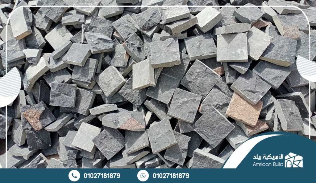 سعر تركيب حجر البازلت الخشن