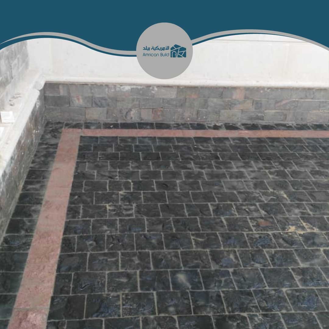 طرق تركيب حجر البازلت